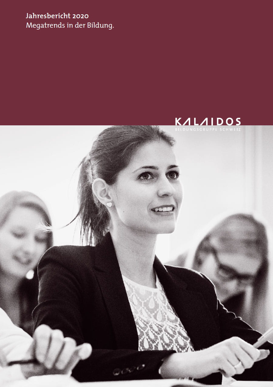 annual report 2020, Kalaidos Education Group Switzerland, Zurich